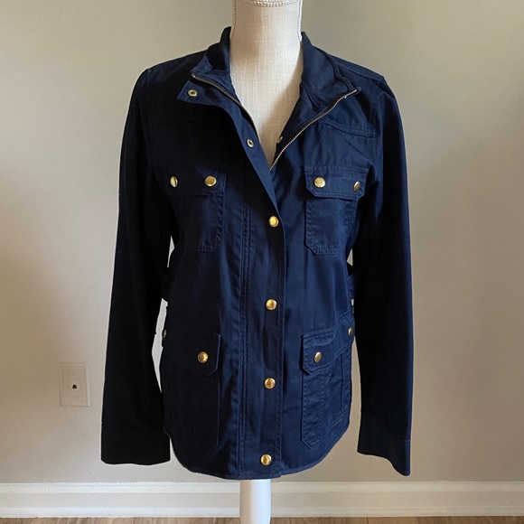 J. Crew Jackets & Blazers - J. Crew Field Jacket Navy